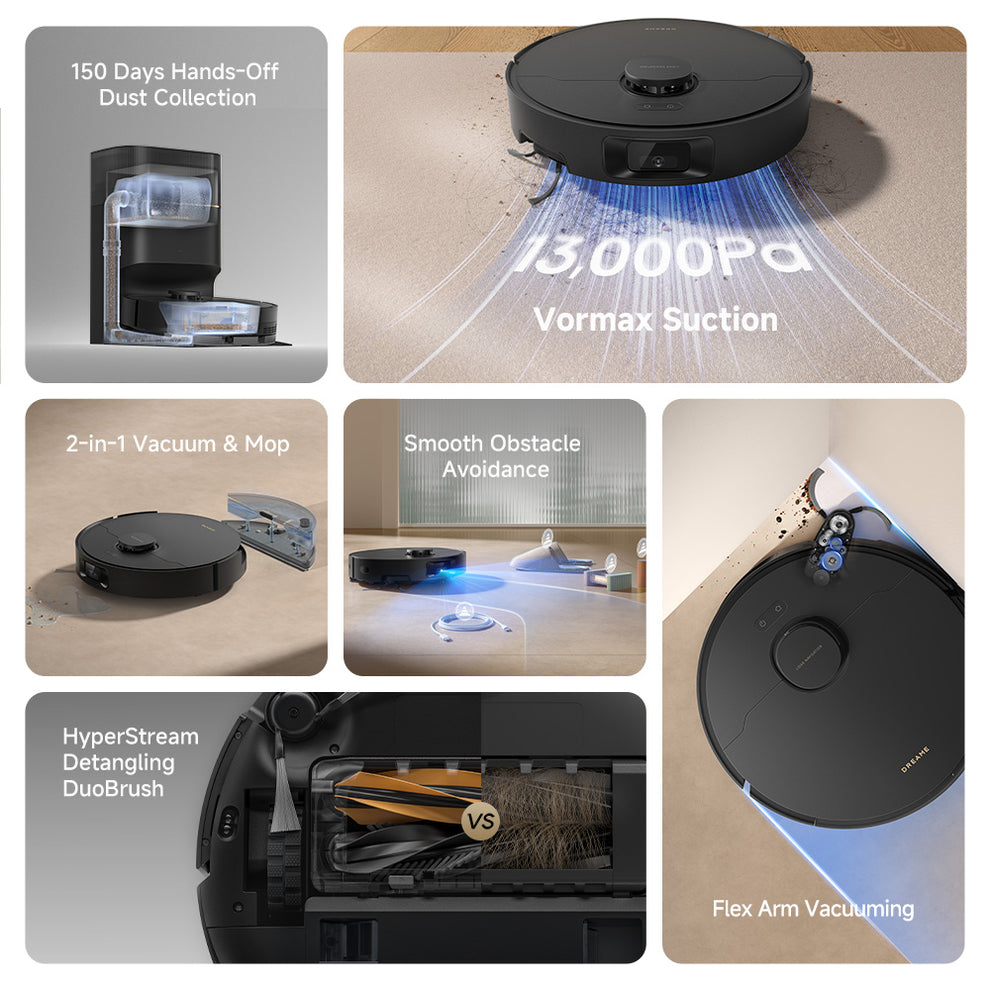 Dreame D20 Pro Plus Robot Vacuum and Mop with Auto-Empty Station