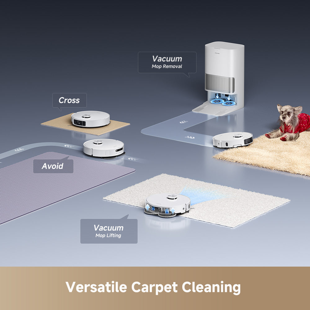 Dreame L40S Ultra Robot Vacuum and Mop with Self-Cleaning and Auto-Empty Dock