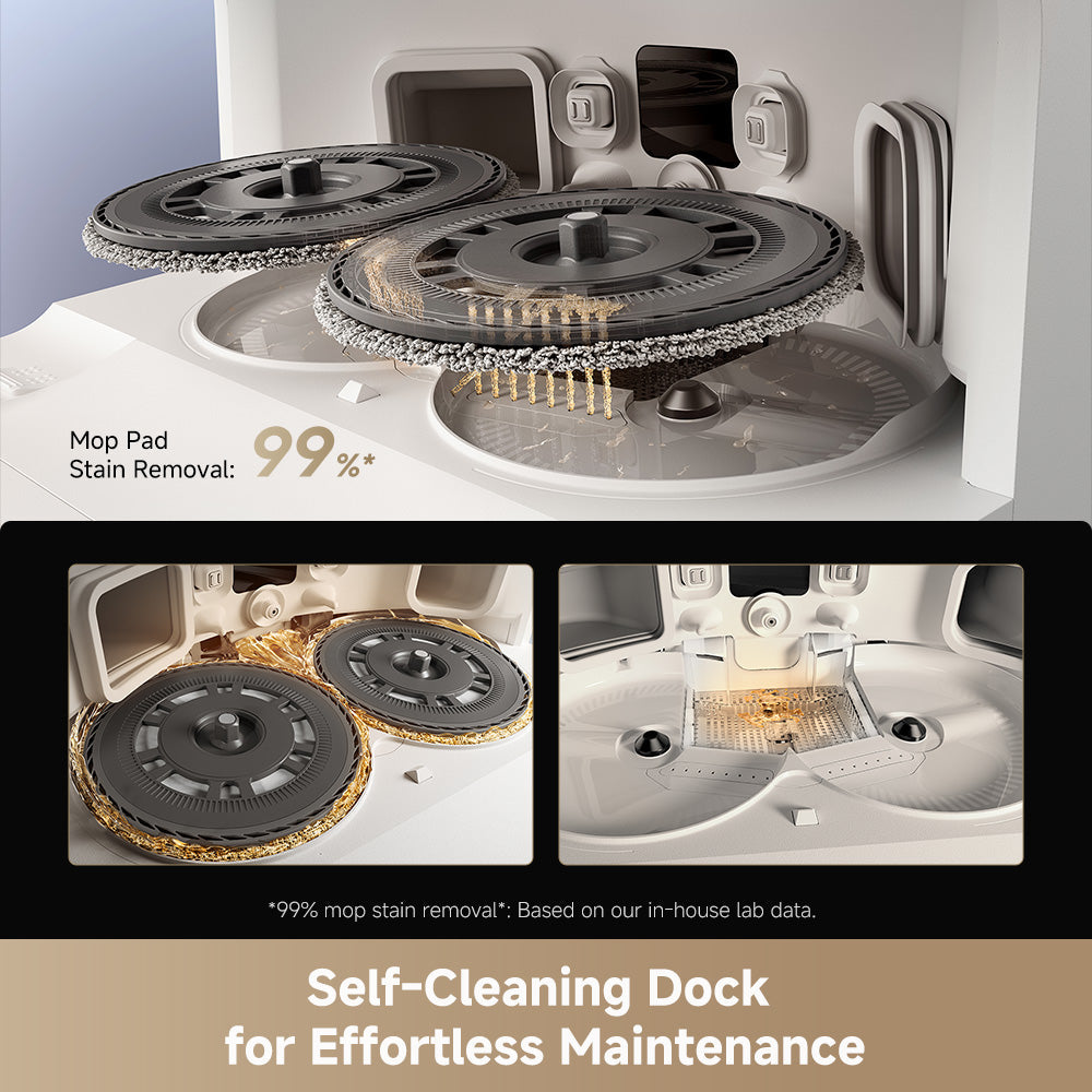 Dreame L40S Ultra Robot Vacuum and Mop with Self-Cleaning and Auto-Empty Dock