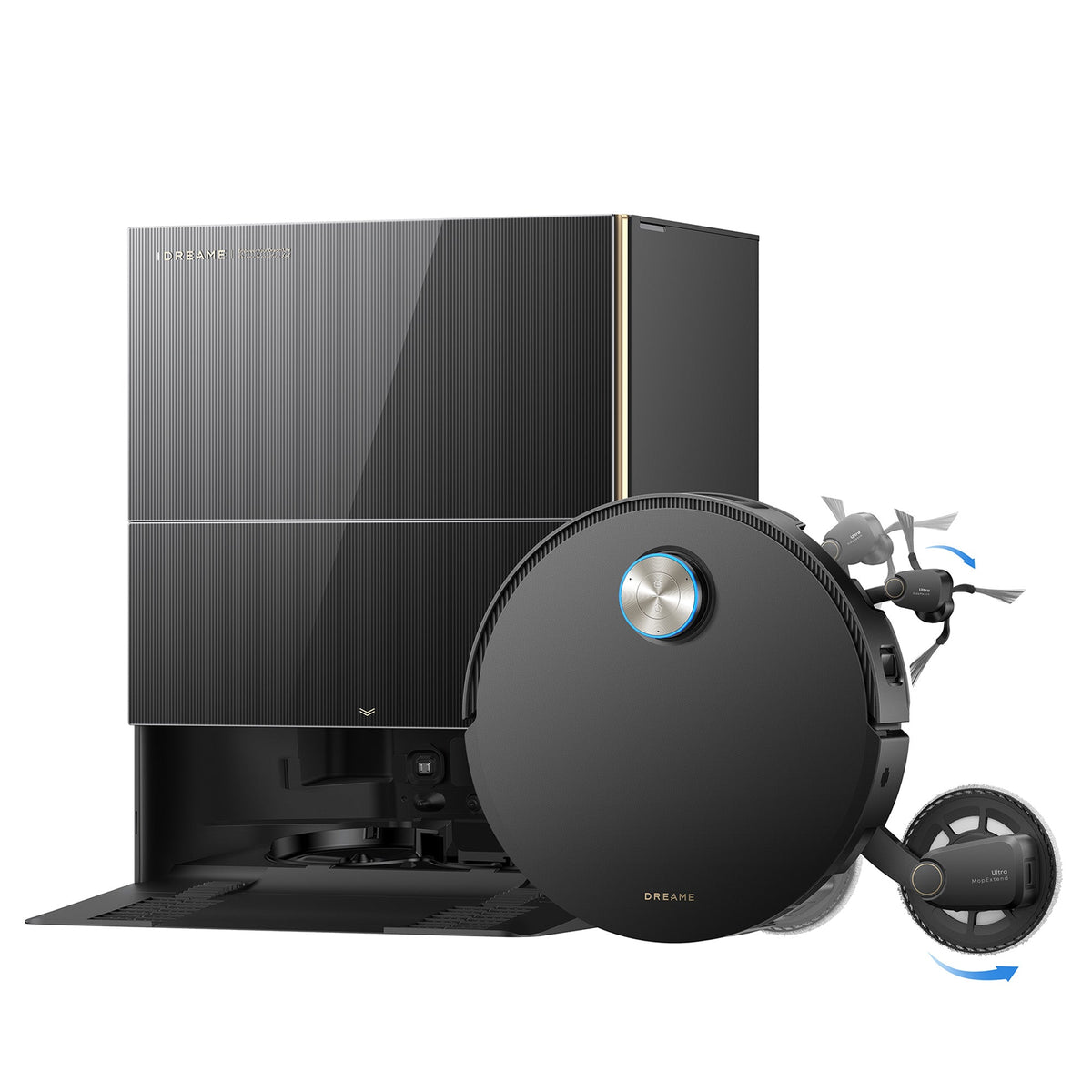 Dreame X60 Ultra Extreme with Dual AI Camera & Proactive Blue light - Black