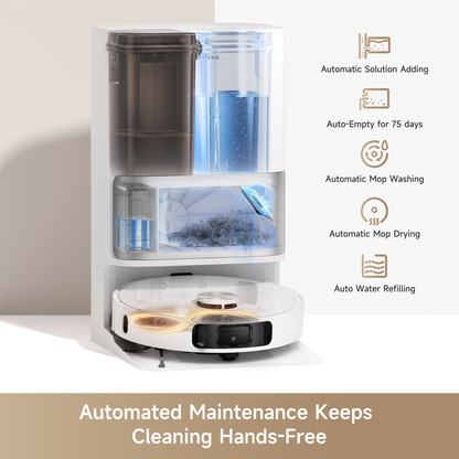 Dreame L30 Ultra S Robot Vacuum and Mop with Self-Cleaning and Auto-Empty