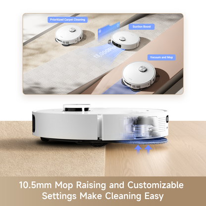 Dreame L30 Ultra S Robot Vacuum and Mop with Self-Cleaning and Auto-Empty