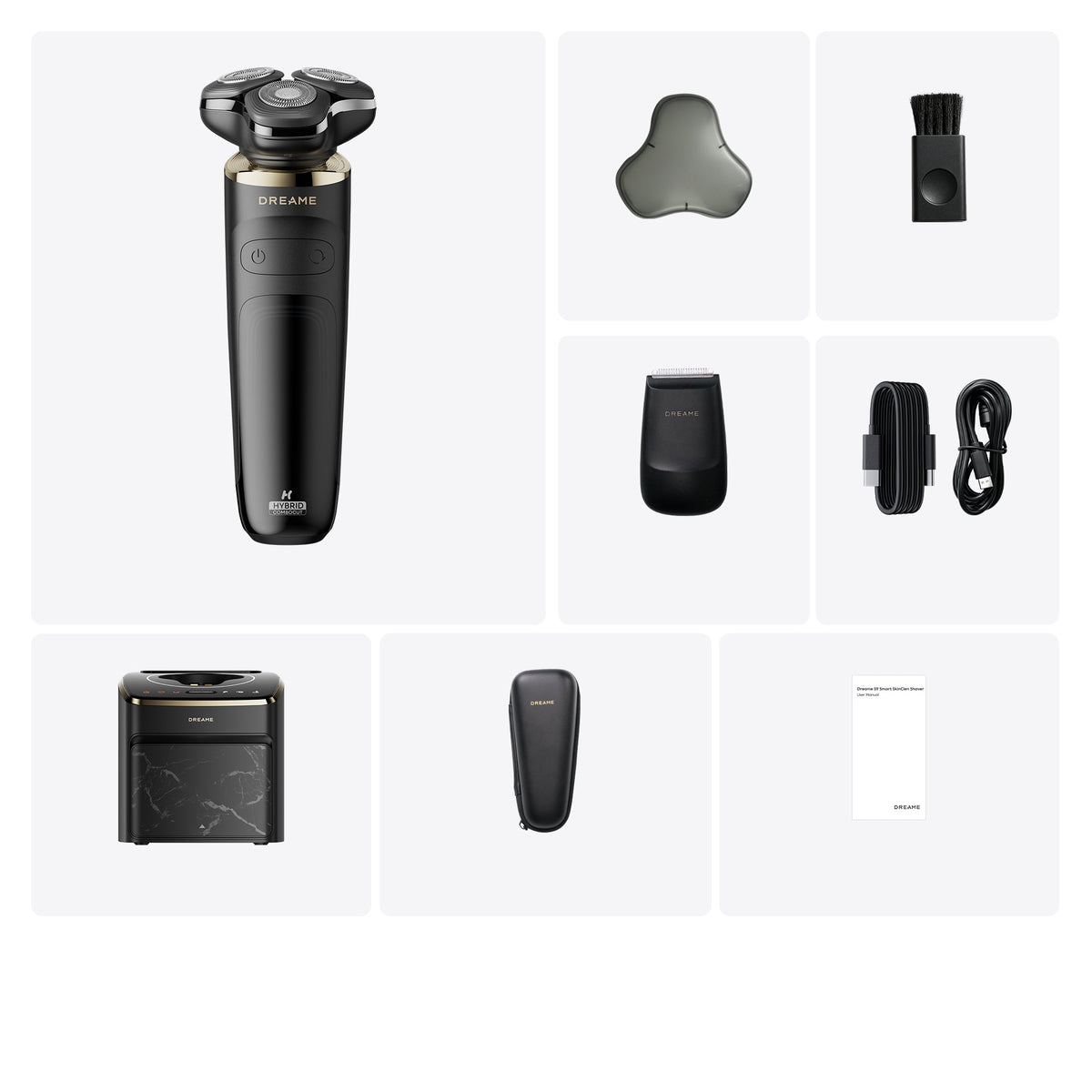 Dreame S9 PRO Shaver with dual contour with 120° Lockable Floating Head (Gift Box Packaging)