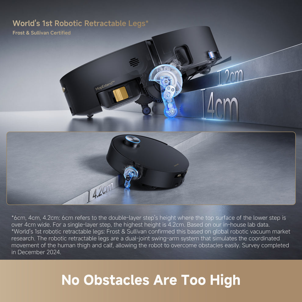 Dreame Aqua10 Ultra Track S Robot Vacuum Cleaner