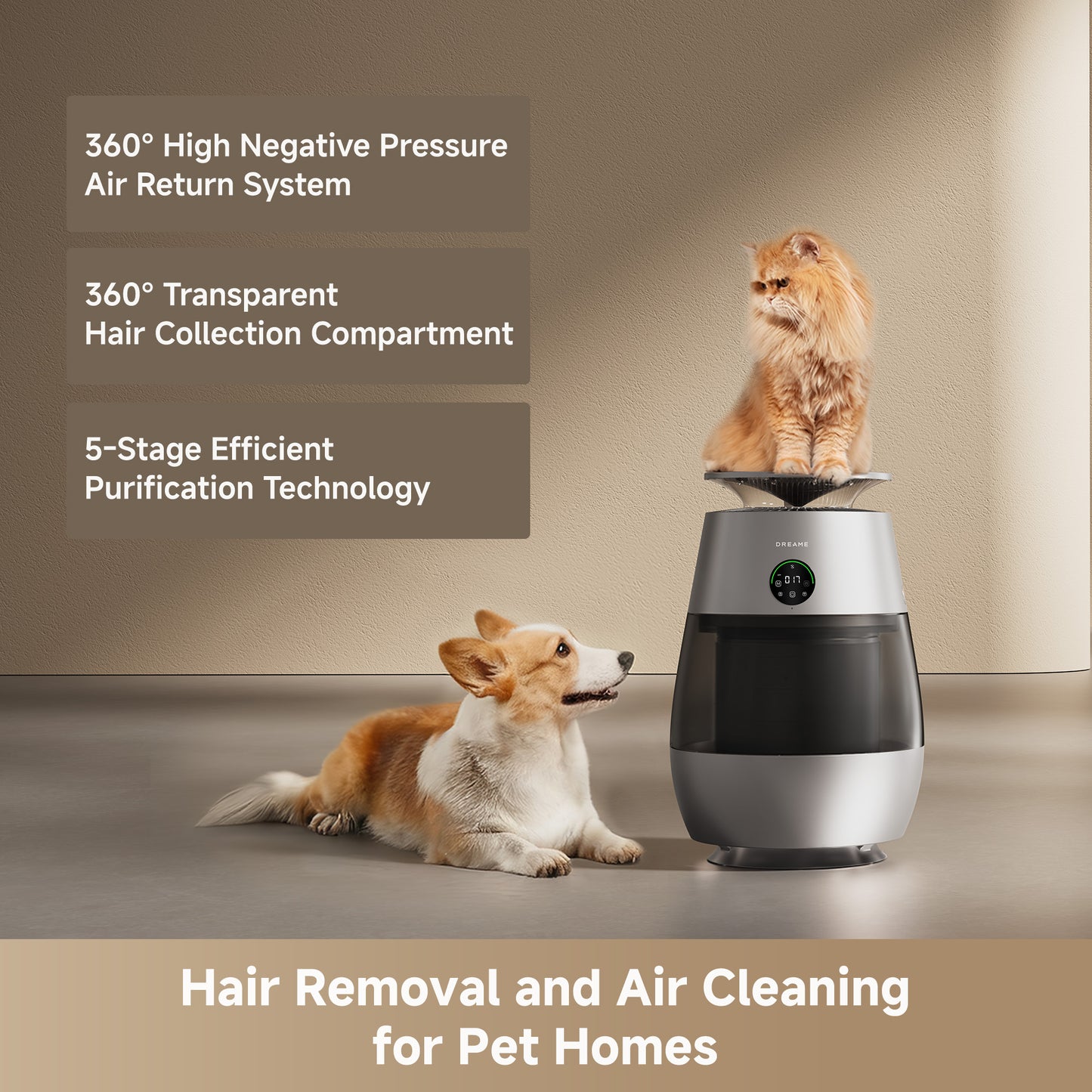Dreame Pet Purifier AP10 Negative Pressure Air Purifier