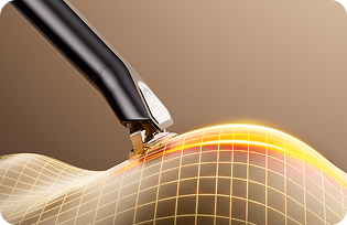 Skin-Friendly Shave with Stainless Steel Blade