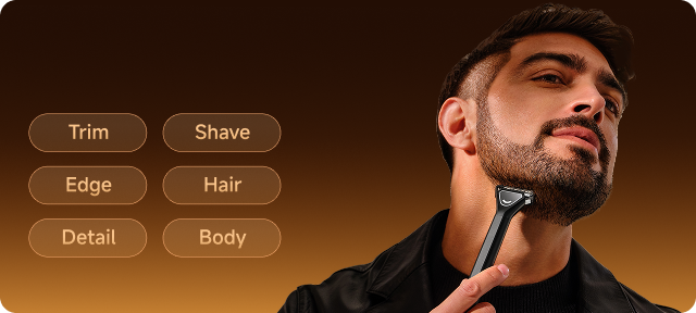 Versatile Grooming for Face and Body