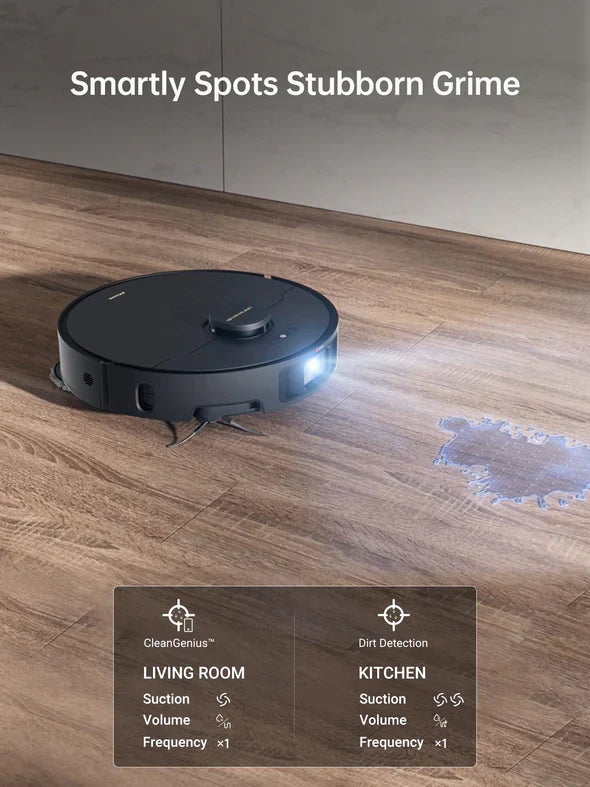 Dreame X40 Ultra Robot Vacuum and Mop with Auto-Empty and Mop Self-Cleaning Station